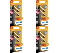 4X Philips Standard Festoon T105X43 10W 12V Lampadine Auto