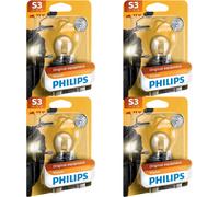 4X Philips Standard S3 15W 12V Lampadine Auto