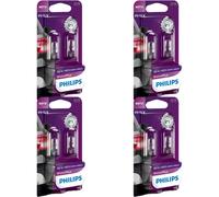 4X Philips VisionPlus WBT10 6W 12V Lampadine Auto