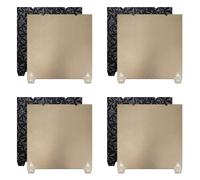 4X Piastra A Letto Caldo per La Stampa di Fogli PEI+PEO 235 mm X 235 mm per6137