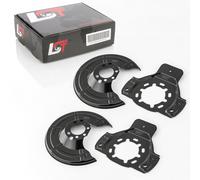 4x Piastra di Ancoraggio Disco Freno Piatto Plateau Set Completo Ant Posteriore