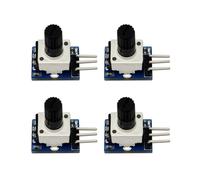 4X Piccolo Servomotore ESC Tester PWM Controllo DIY Brushless Fan Modello Aeromobile Regolatore di VelocitÃ del Motore