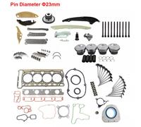 4x Pistone Kit di Riparazione Ø23mm per VW Golf Passat Audi A3 A4 A6 2.0 TFSI