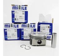 4x Pistone MAHLE 81,26mm 1. Enorme Audi Seat 1,8l 0331411