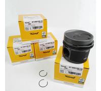 4X Pistoni NÜRAL Per Audi VW Ø 79,50Mm 1,9L Diesel TD ABL AAZ 87-990100-10