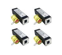 4X Poe 1000M Network Protector POE 1000M Monitor Camera Surge Protector RJ45 Gigabit Ethernet Dispositivo di Protezione Scaricatore