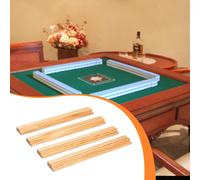 4x Porta Mahjong in legno, robusto supporto per Mahjong per le serate di