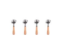 4X Portafiltro Senza Fondo per Macchina da Caffè in Acciaio Inossidabile da 58 mm per Accessorio Professionale per Macchina da Caffè Nuova