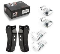 4x Porte Posteriori Cardine Superiore Inferiore Sinistro Dx 180 Grad per Fiat