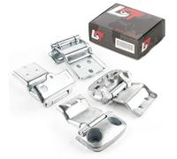 4x Porte Posteriori Cardine Superiore Inferiore Sinistro Dx 180 Gradi per Fiat