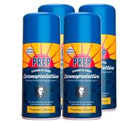 Prep Schiuma da barba Dermoprotettiva Formula ricca e cremosa per pelli sensibili 4 x 300 ml