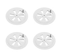 4X Presa D'Aria un Feritoia Rotonda e Pomello Laterale Apertura Coperchio G8623