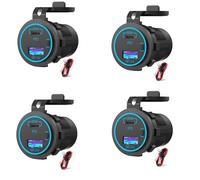 4X Presa USB PD 12V da 65 W per Laptop Presa USB C per Caricabatteria da Au2754