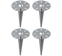 4x pressacavo per cavi da terra per esterni da giardino spina da giardino universale spina da giardino