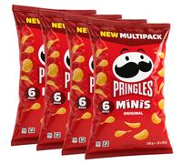 4X Pringles Minis Original Multipack Snack Salato 120 g