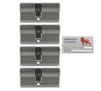 4X Profilo Cilindro 65Mm 30/35 Not+Danger +5 Chiavi Allo Stesso Codice