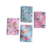 4x quaderni a spirale a righe, estetici e carini, per scuola, lavoro e