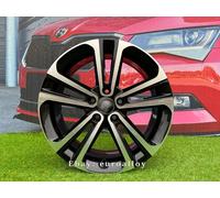4X R16 Pollici 5X108 Citroen Berlingo Style Nero Lucido Ruote : Per C5