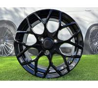 4x R16+R17 Smart Brabus Style Black Wheels Fits For: Smart Fortwo