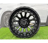 4x R17 Inch 6x139.7 Rhino Raid Style Black Matt Wheels: Fits For 4Runner