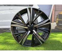 4X R17 Pollici 4X108 Peugeot 308 Style Nero + Colorato Viso Ruote : Per 2008 208