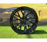 4x R18 Inch 5x108 Haxer Hx035 Black Gloss Wheels: Fits For Volvo ,Land Rover