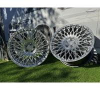 4x R18 Inch 5x120 Forzza Eternity Shining Silver Wheels: Fits For 3, 4 Serie