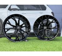 4x R18 Inch 5x120 Forzza Titan Satin Black Wheels: Fits For 3, 4, 5 Serie