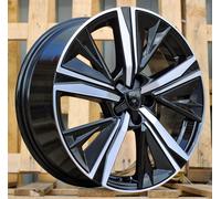 4X R18 Pollici 4X108 Peugeot 308 Style Nero Lucido Ruote : Per 2008 208