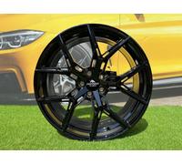 4X R18 Pollici 5X120 Forzza Gravity Nero Glos 8ET35 Ruote : Per 3, 4 Serie
