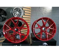 4x R20 Inch 5x120 Forzza Oregon Candy Red Wheels: Fits For 3, 4, 5 Serie