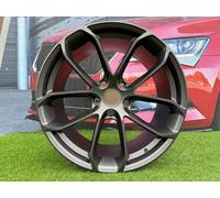 4X R21 " 5x130 Porsche Gambit Style Pistola Metallo Mezza Matt Ruote : Per