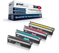 4x Reman Toner per Konica Minolta Magicolor1600W Non Originale Color Quantum