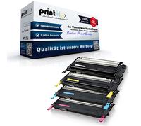 4x Ricostruito Cartucce Toner Per Samsung CLX-3170 N S C M Y - Ecoline Stampa