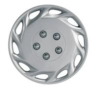 4x RING Copricerchi 13" Serie / Kit argento