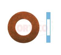 4x Rondella dell'iniettore Rame Blister pack 49430708 CORTECO per PEUGEOT FORD