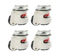 4X Ruota di Gomma Principale di del Rullo di Livellamento Della Mobili2463