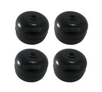 4X Ruota di supporto compatibile con falciatrice Alpina Brill Cooper Castelgarden Viking 82700000