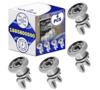 4x Ruote Cestello Superiore Lavastoviglie 1885800500 per Beko per Arcelik