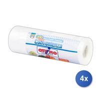 4x Sacchi Freezer Rotolo Ottimo 300 Pezzi Piccoli 18X28Cm.