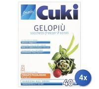 4x Sacchi Freezer Scatola Cuki 17X22 Piccolissimo 40 Sacchetti 1 Confezione