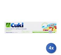4x Sacchi Freezer Scatola Cuki Apri E Chiudi 27X25 10 Sacchetti 1 Confezione