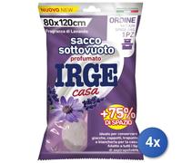 4x Sacchi Sottovuoto Vestiti 80X120 Cm. Irge Profumato