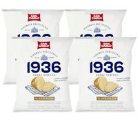 4X San Carlo 1936 Il Cartoccio Patatine Grandi, Spesse e con la Buccia Senza Glutine (Gluten Free) 70g