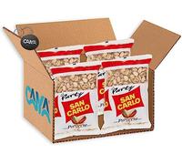 4X San Carlo Party Pistacchi Tostati e Salati di Alta Qualità Confezione da 500g [CAIYA® BOX da 4 Confezioni]