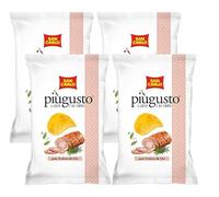 4X San Carlo Più Gusto Patatine Gusto Porchetta alle Erbe Senza Glutine (Gluten Free) 70g