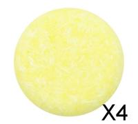 4X Sapone Shampoo Solido Nutriente Naturale Biologico Per Capelli Limone