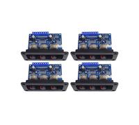4X Scheda Amplificatore di Potenza Digitale Un 2.1 Canali 2X25W + 50 W Scheda Amplificatore Audio 5.0