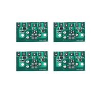 4X Scheda del Controller Della Luce Solare del Prato 3.7V Batteria al Litio Faretto Solare Scheda del Circuito Della Luce Solare con Interruttore