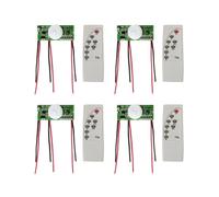 4X Scheda per Lampada Solare da 3,2 V e 3,7 V, Scheda per Circuito Luce Solare, Scheda Driver per Illuminazione Stradale Solare A Induzione Umana A